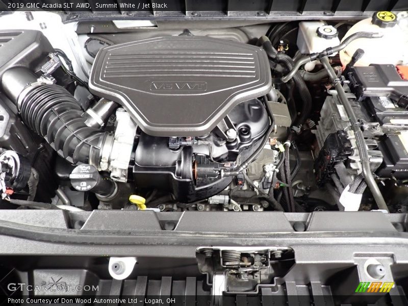Summit White / Jet Black 2019 GMC Acadia SLT AWD