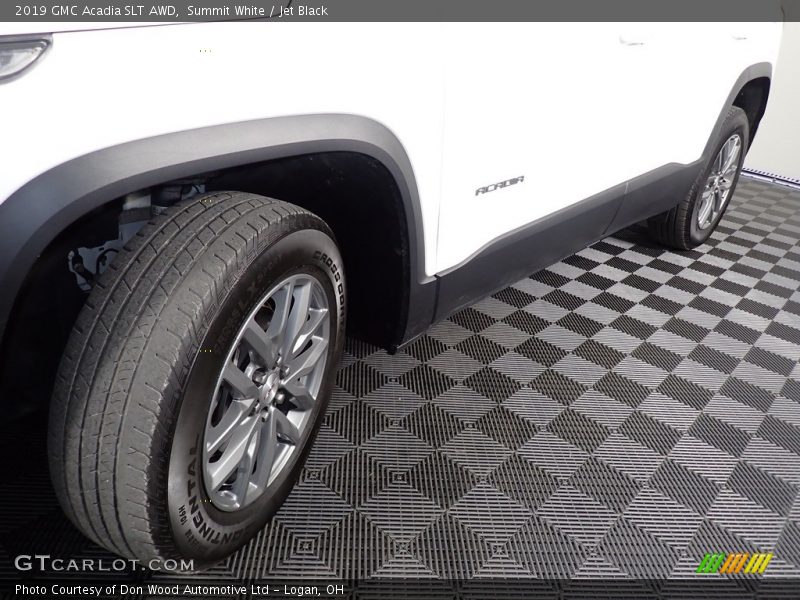 Summit White / Jet Black 2019 GMC Acadia SLT AWD
