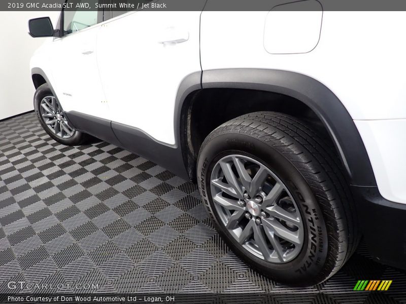 Summit White / Jet Black 2019 GMC Acadia SLT AWD