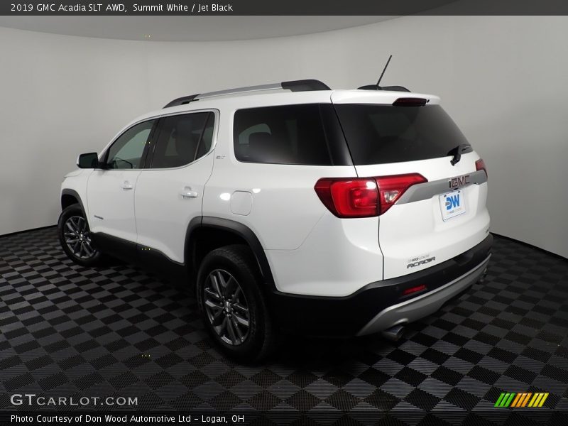 Summit White / Jet Black 2019 GMC Acadia SLT AWD