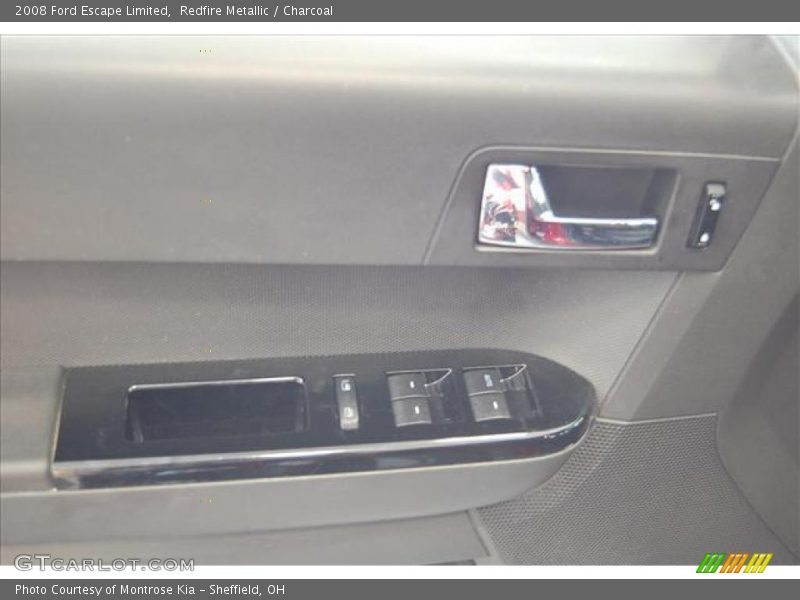 Redfire Metallic / Charcoal 2008 Ford Escape Limited