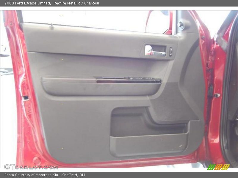 Redfire Metallic / Charcoal 2008 Ford Escape Limited