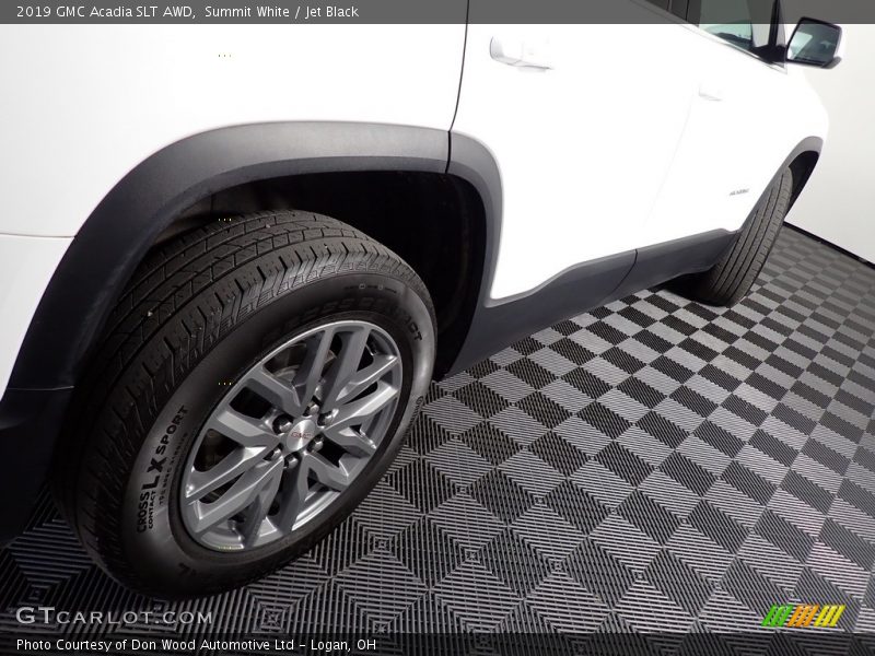 Summit White / Jet Black 2019 GMC Acadia SLT AWD