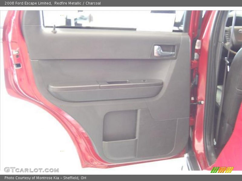 Redfire Metallic / Charcoal 2008 Ford Escape Limited