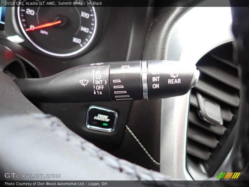 Summit White / Jet Black 2019 GMC Acadia SLT AWD