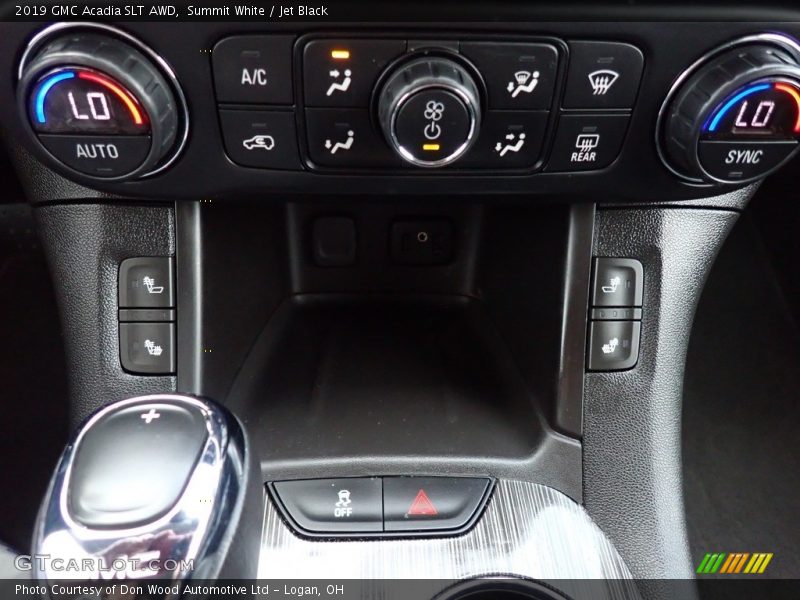 Summit White / Jet Black 2019 GMC Acadia SLT AWD