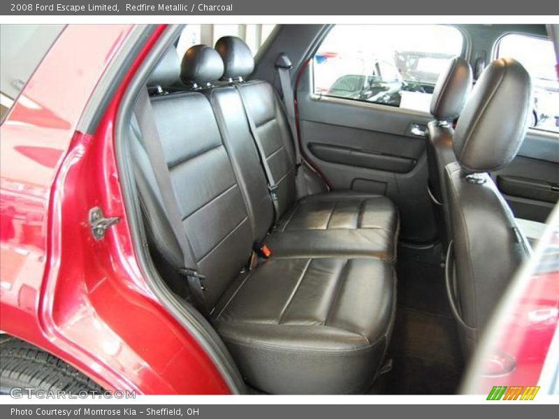 Redfire Metallic / Charcoal 2008 Ford Escape Limited