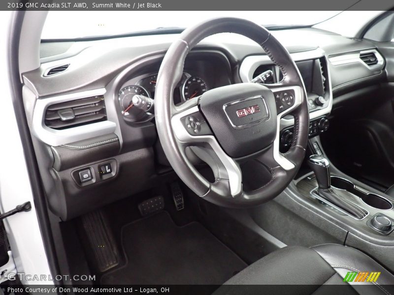 Summit White / Jet Black 2019 GMC Acadia SLT AWD