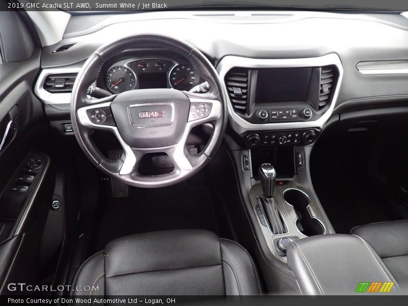 Summit White / Jet Black 2019 GMC Acadia SLT AWD