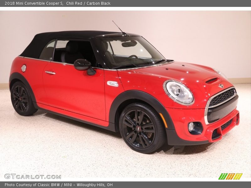  2018 Convertible Cooper S Chili Red