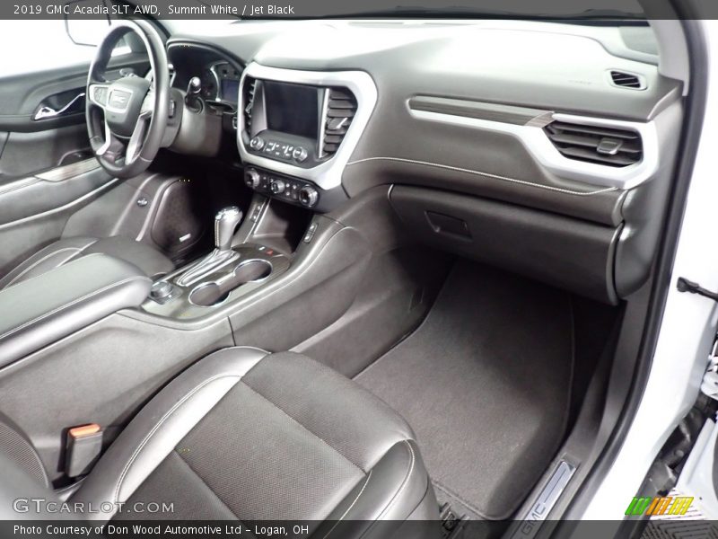 Summit White / Jet Black 2019 GMC Acadia SLT AWD