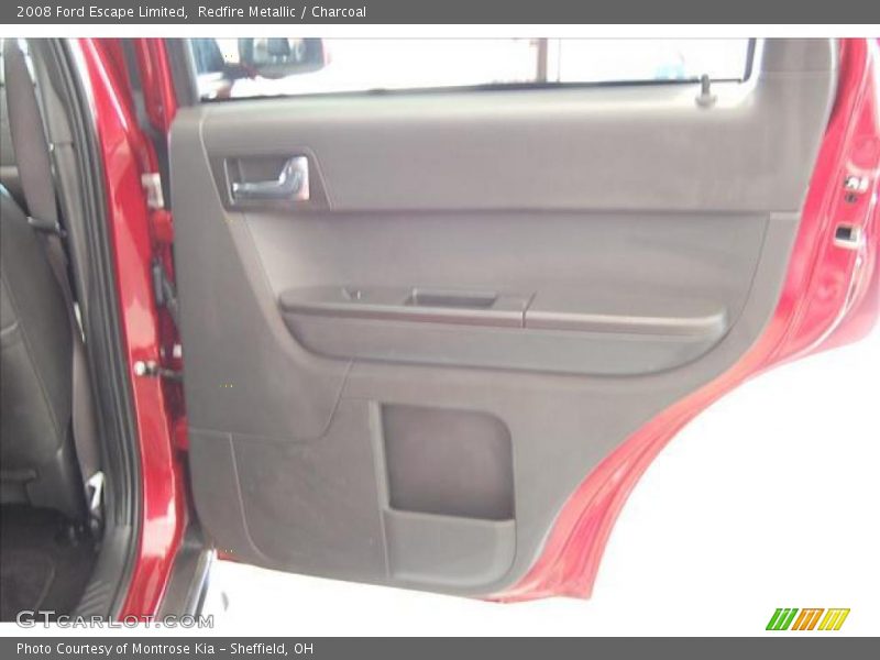 Redfire Metallic / Charcoal 2008 Ford Escape Limited