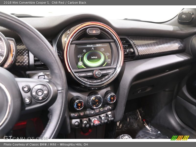 Chili Red / Carbon Black 2018 Mini Convertible Cooper S