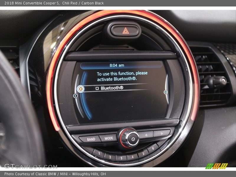 Chili Red / Carbon Black 2018 Mini Convertible Cooper S