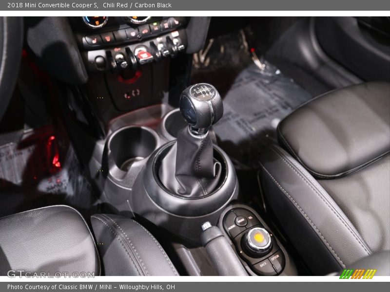 Chili Red / Carbon Black 2018 Mini Convertible Cooper S