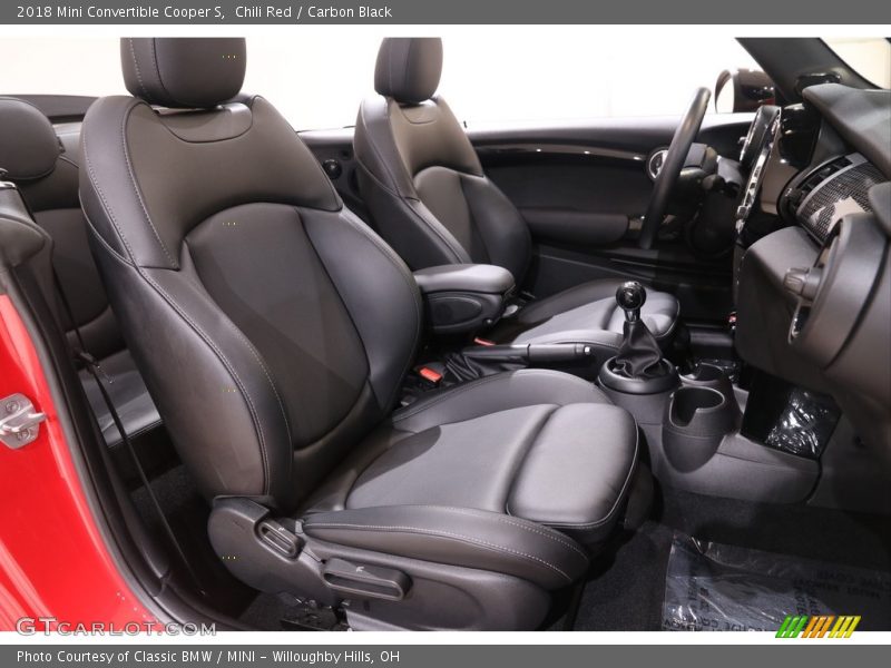 Chili Red / Carbon Black 2018 Mini Convertible Cooper S