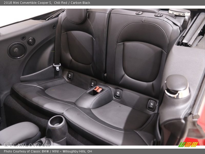 Chili Red / Carbon Black 2018 Mini Convertible Cooper S