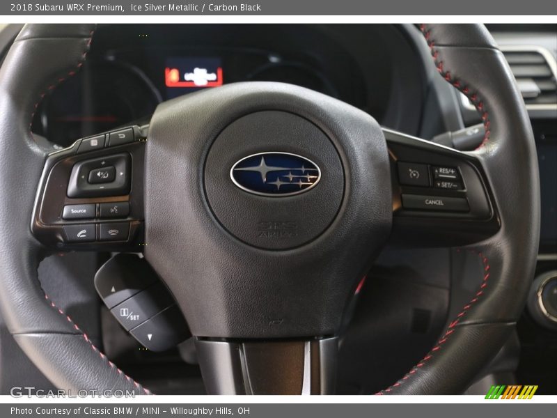 Ice Silver Metallic / Carbon Black 2018 Subaru WRX Premium