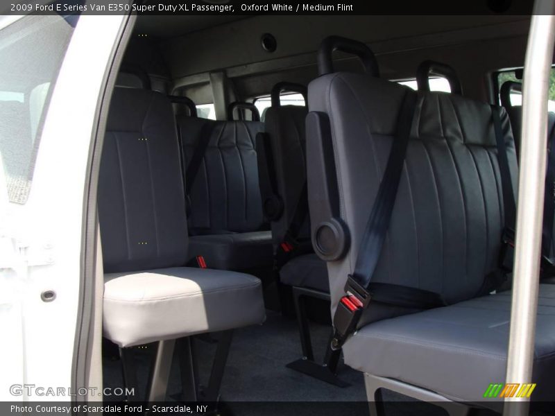 Oxford White / Medium Flint 2009 Ford E Series Van E350 Super Duty XL Passenger