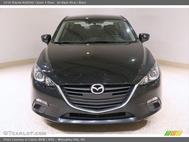 Jet Black Mica / Black 2016 Mazda MAZDA3 i Sport 4 Door