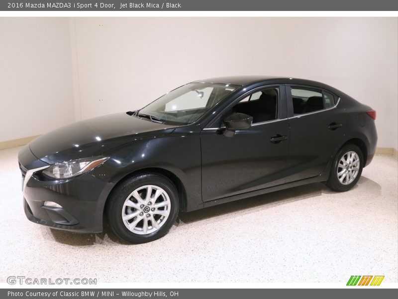 Jet Black Mica / Black 2016 Mazda MAZDA3 i Sport 4 Door