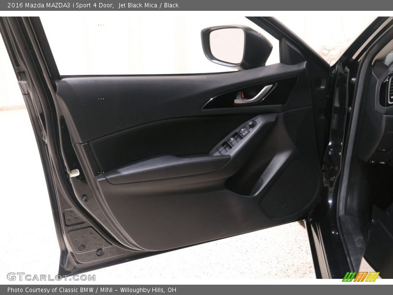 Jet Black Mica / Black 2016 Mazda MAZDA3 i Sport 4 Door