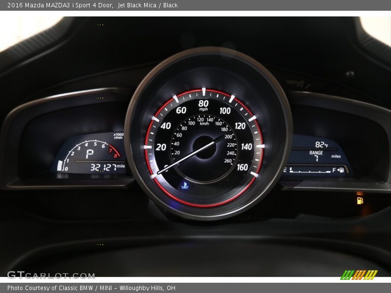 Jet Black Mica / Black 2016 Mazda MAZDA3 i Sport 4 Door