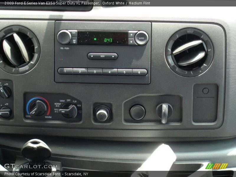 Oxford White / Medium Flint 2009 Ford E Series Van E350 Super Duty XL Passenger