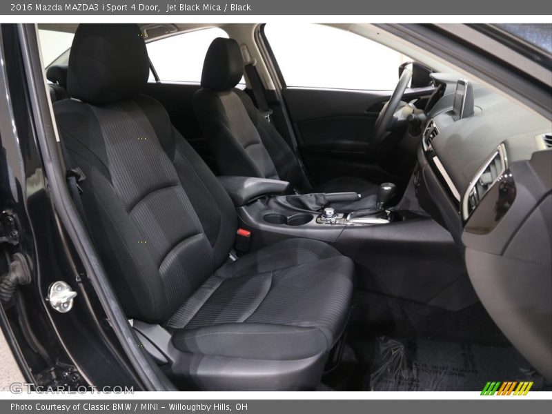 Jet Black Mica / Black 2016 Mazda MAZDA3 i Sport 4 Door