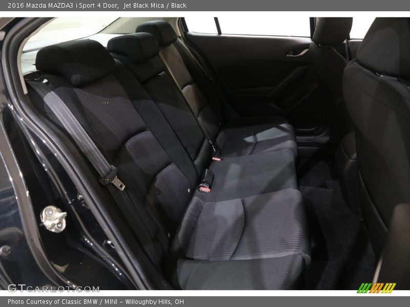 Jet Black Mica / Black 2016 Mazda MAZDA3 i Sport 4 Door