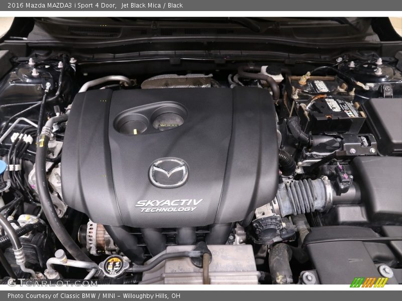 Jet Black Mica / Black 2016 Mazda MAZDA3 i Sport 4 Door