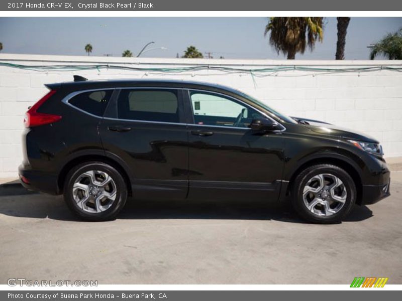 Crystal Black Pearl / Black 2017 Honda CR-V EX