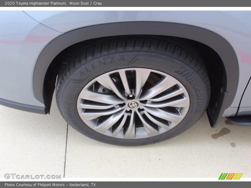  2020 Highlander Platinum Wheel