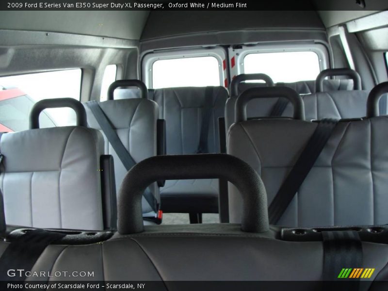 Oxford White / Medium Flint 2009 Ford E Series Van E350 Super Duty XL Passenger