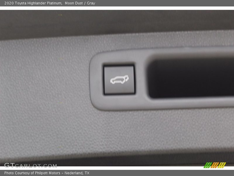 Moon Dust / Gray 2020 Toyota Highlander Platinum