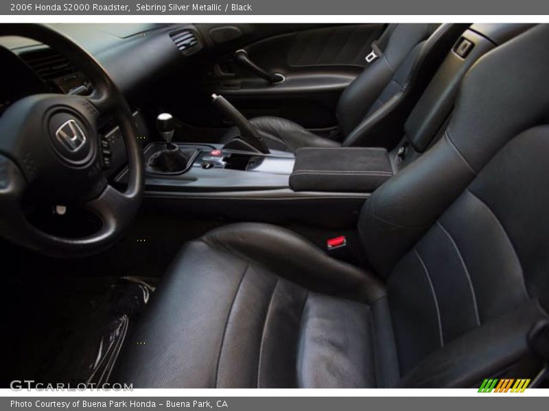 Sebring Silver Metallic / Black 2006 Honda S2000 Roadster
