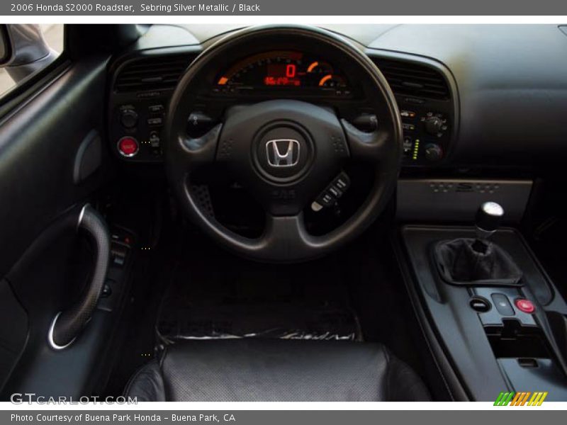 Sebring Silver Metallic / Black 2006 Honda S2000 Roadster
