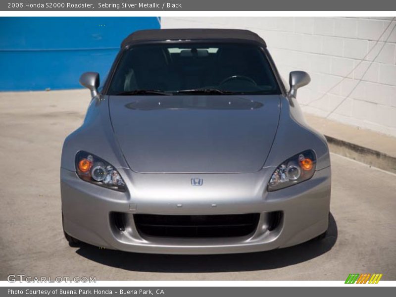 Sebring Silver Metallic / Black 2006 Honda S2000 Roadster