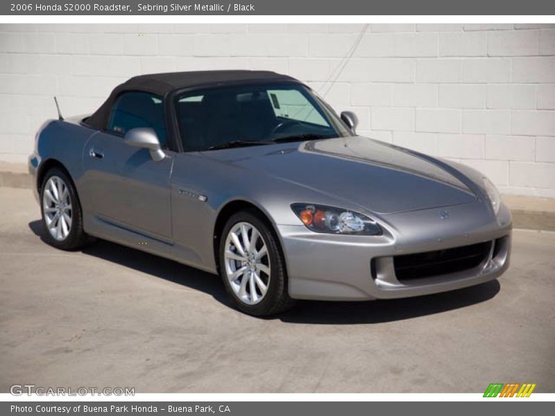 Sebring Silver Metallic / Black 2006 Honda S2000 Roadster