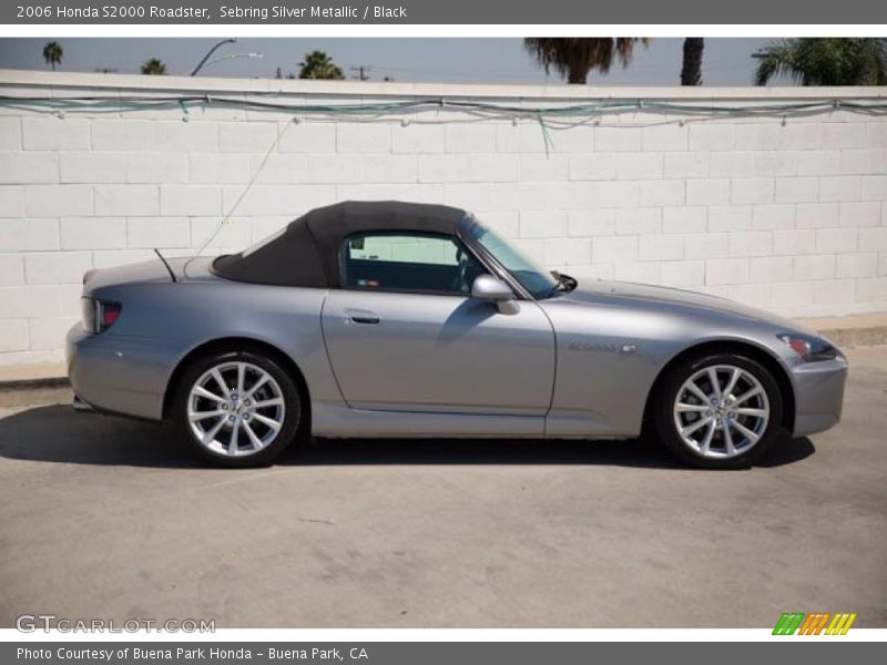 Sebring Silver Metallic / Black 2006 Honda S2000 Roadster