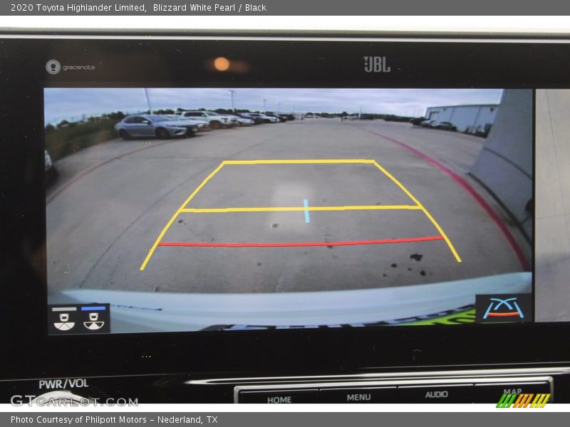 Blizzard White Pearl / Black 2020 Toyota Highlander Limited