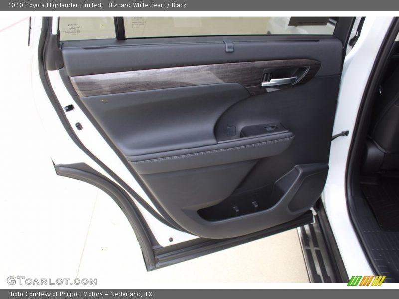 Blizzard White Pearl / Black 2020 Toyota Highlander Limited