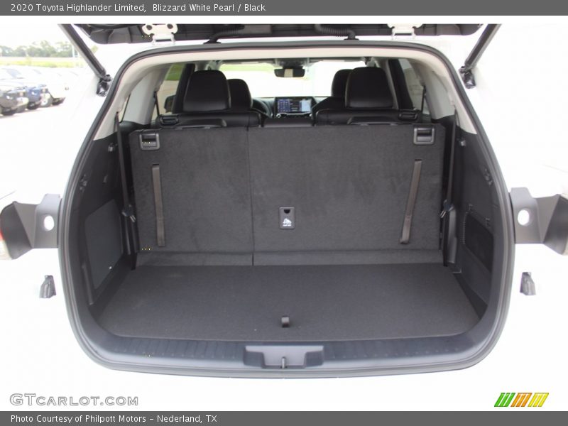 Blizzard White Pearl / Black 2020 Toyota Highlander Limited