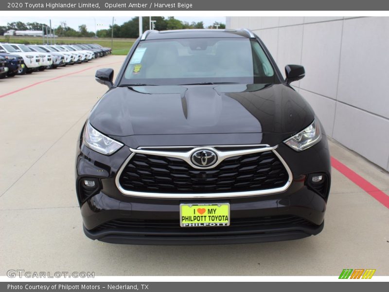 Opulent Amber / Harvest Beige 2020 Toyota Highlander Limited