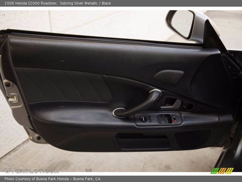 Sebring Silver Metallic / Black 2006 Honda S2000 Roadster
