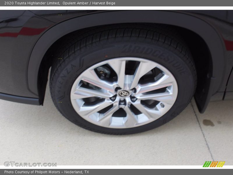 Opulent Amber / Harvest Beige 2020 Toyota Highlander Limited