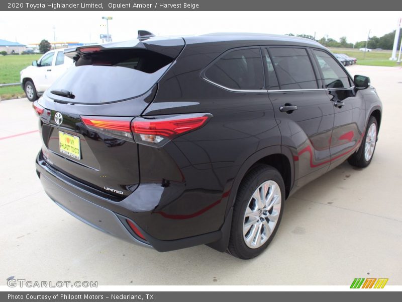 Opulent Amber / Harvest Beige 2020 Toyota Highlander Limited