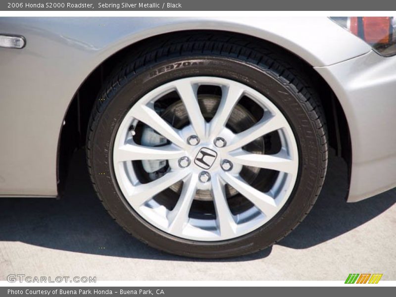 Sebring Silver Metallic / Black 2006 Honda S2000 Roadster