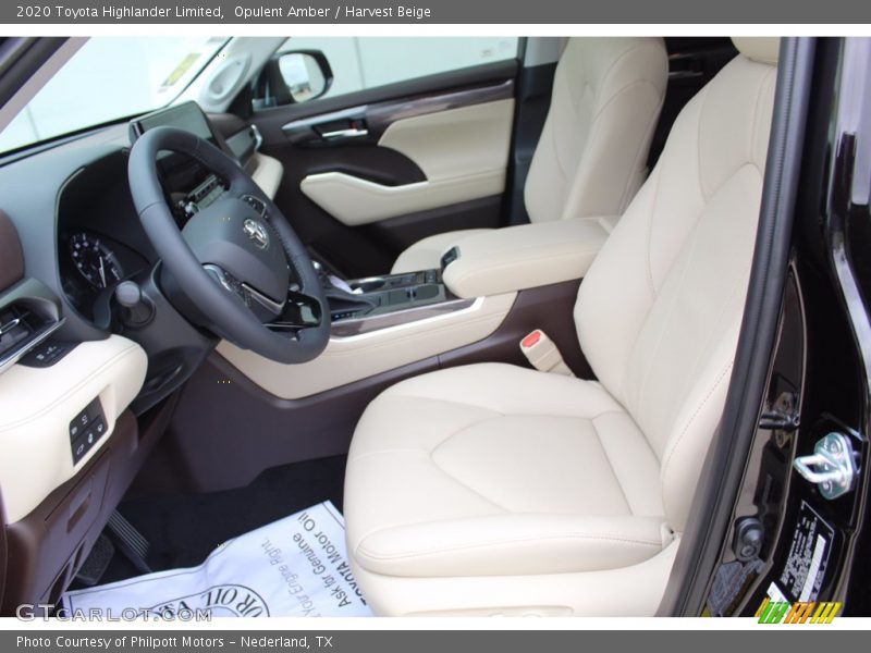 Opulent Amber / Harvest Beige 2020 Toyota Highlander Limited