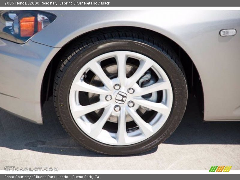 Sebring Silver Metallic / Black 2006 Honda S2000 Roadster